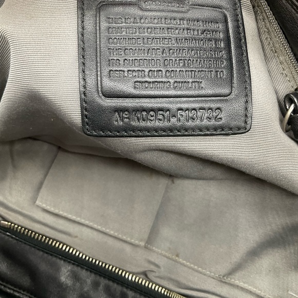 COACH LEATHER PLEATED SOHO BAG - Picture 10 of 10